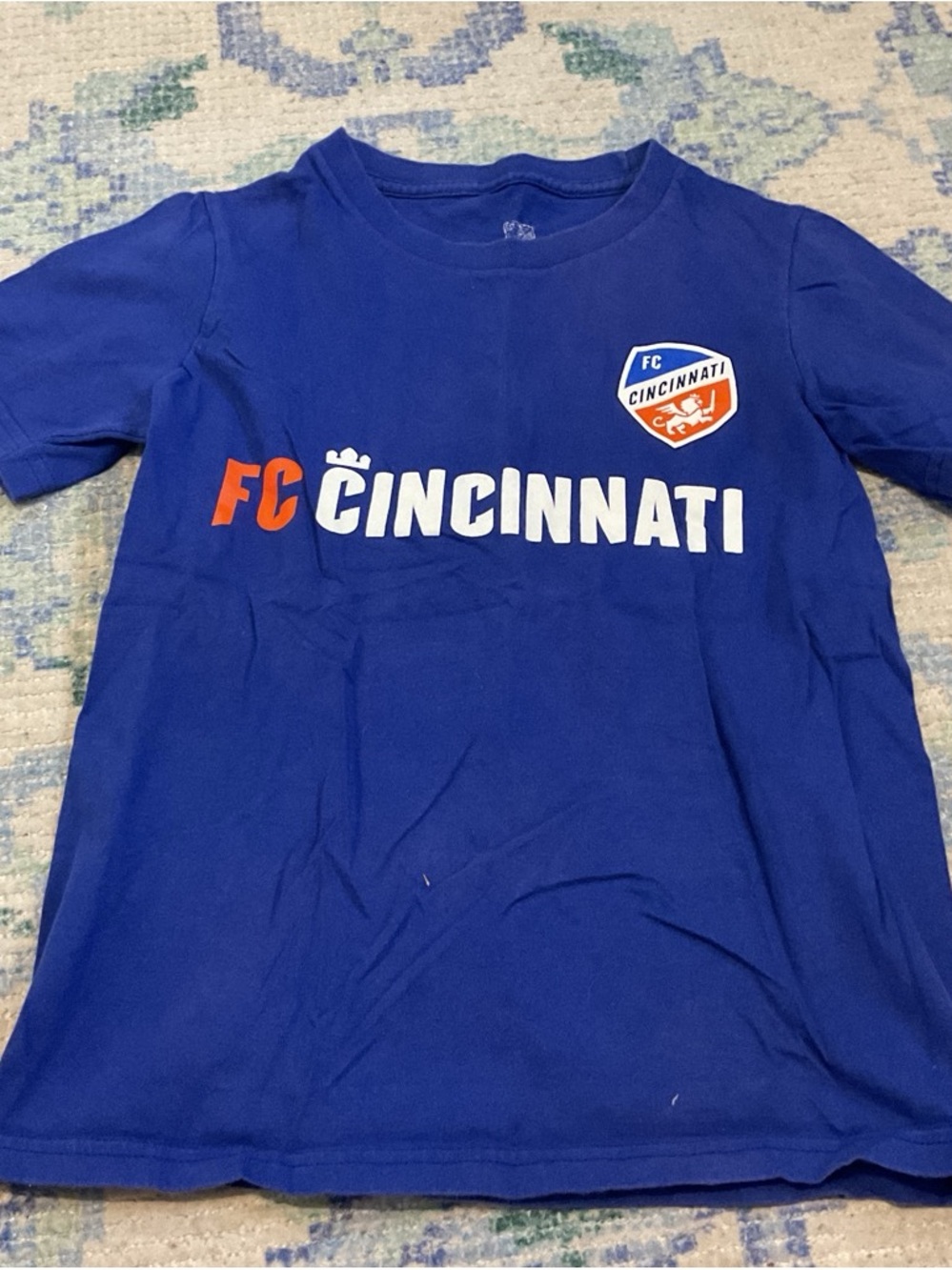 Kids Blue Logo Tee